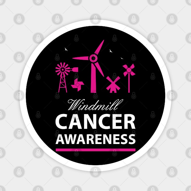 President - Windmill Cancer Awareness Magnet by sheepmerch